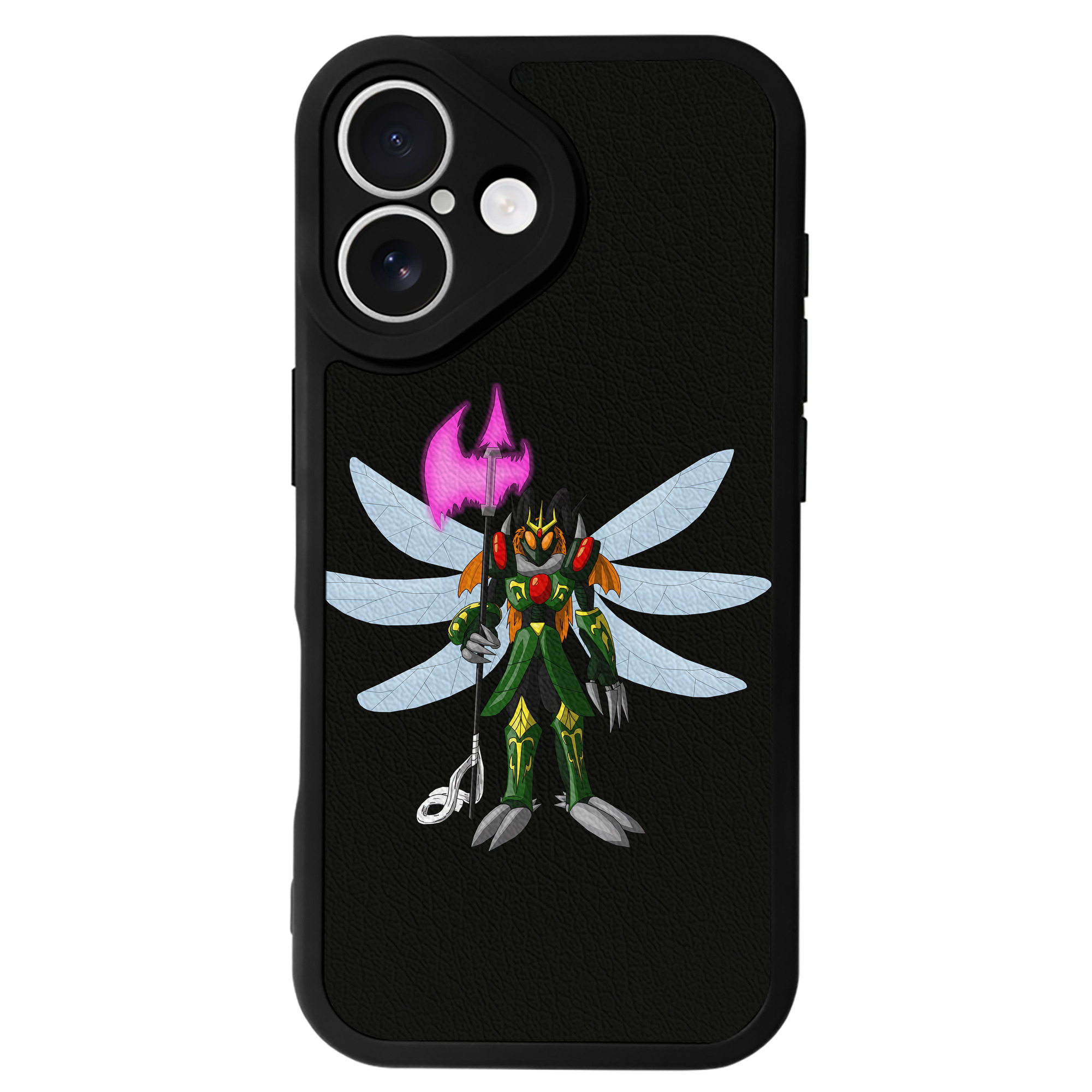 （画像用） Digimon デジタルモンスター/デジモン 【iPhone 16シリーズ対応】シリコンスマホケース（レザー調） 材質：シリコン